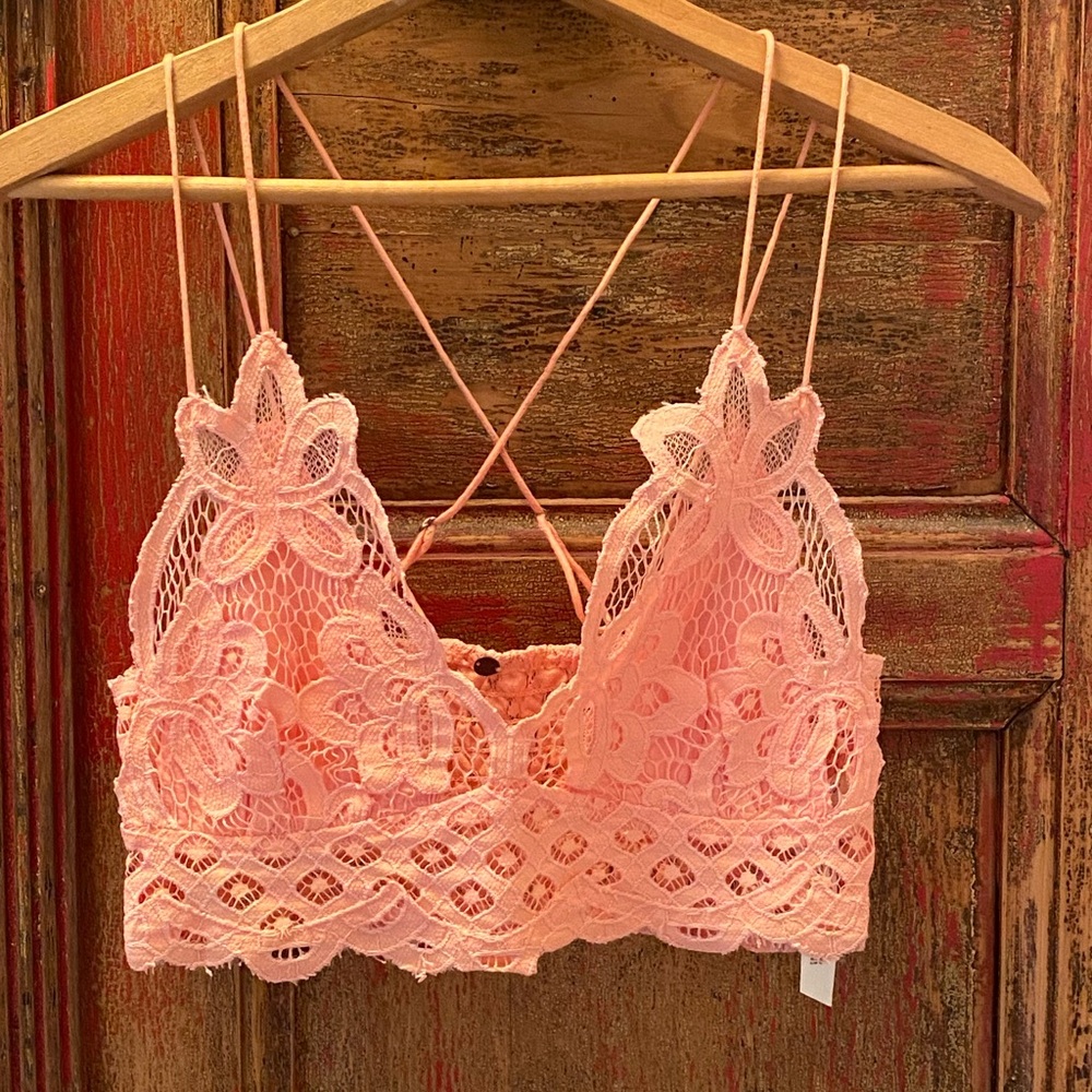 Free People Intimates Adella Longline Bralette